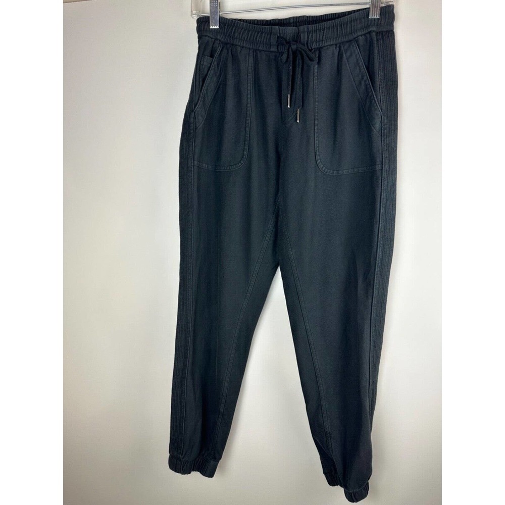✨2/$20 Athleta Farallon Jogger Pants Faded Black Size 0 Drawstring Athletic - Picture 10 of 12